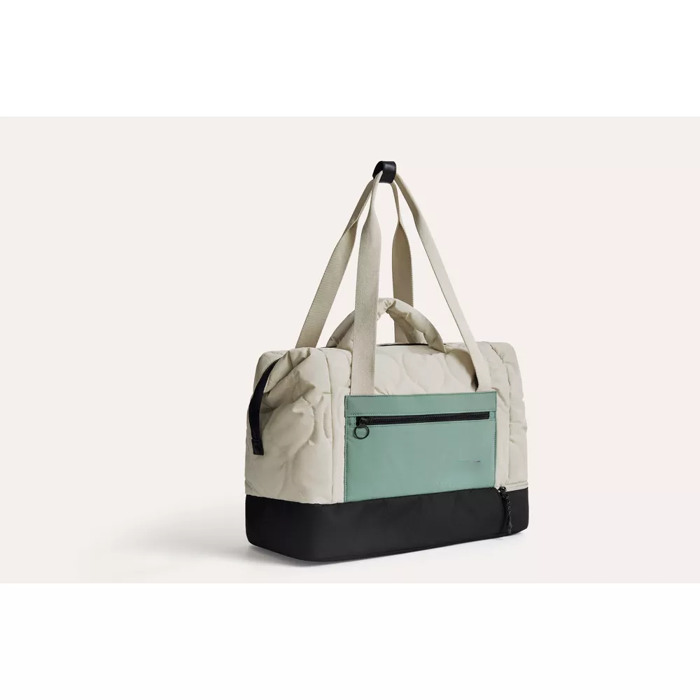 34L Lightweight Weekender Duffle Travel Bag with Shoe Compartment